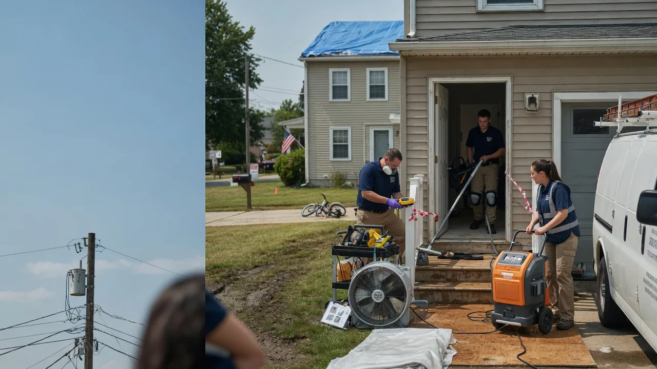 Water Damage Repair in Yates Center, KS near me